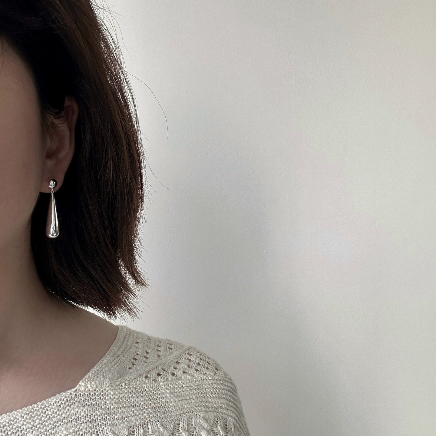 Berber法式水滴吊坠耳环