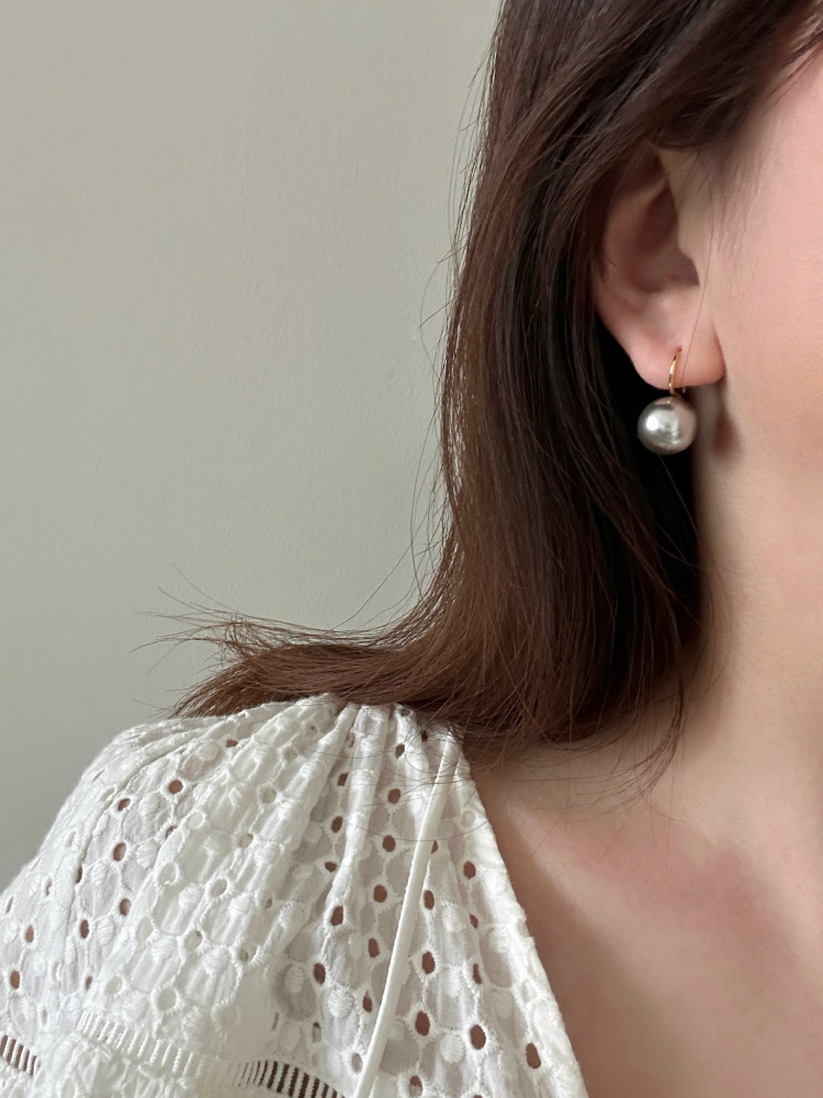 Berber经典施家珍珠音符耳环