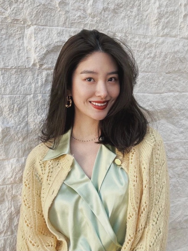 法式金间珠锁骨项链925银镀18k