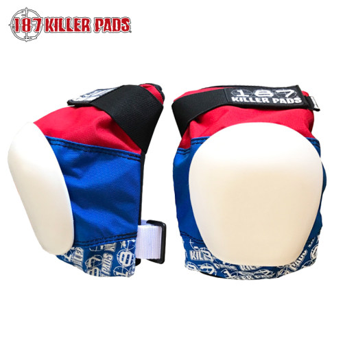 美国187KillerPads pro护膝溜冰护具轮滑滑板长板极限运动硬护膝