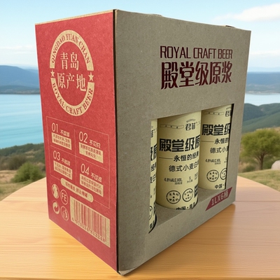 崂萃精酿大师级原浆啤酒礼盒