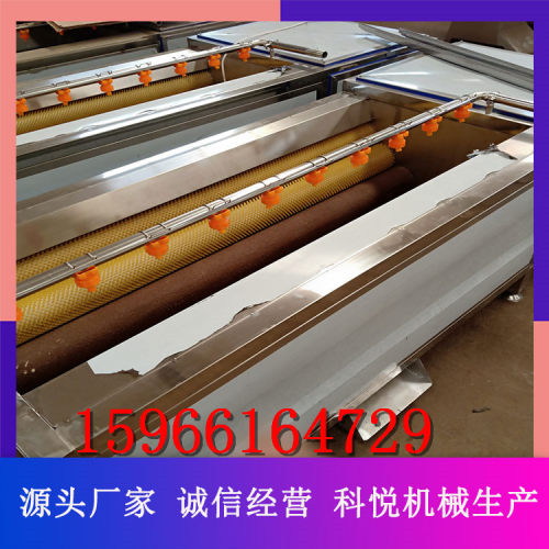 花生毛辊清洗去泥一体机可定制