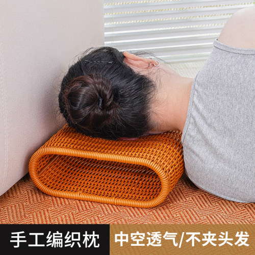 夏凉季枕头护颈椎中空透气硬枕头