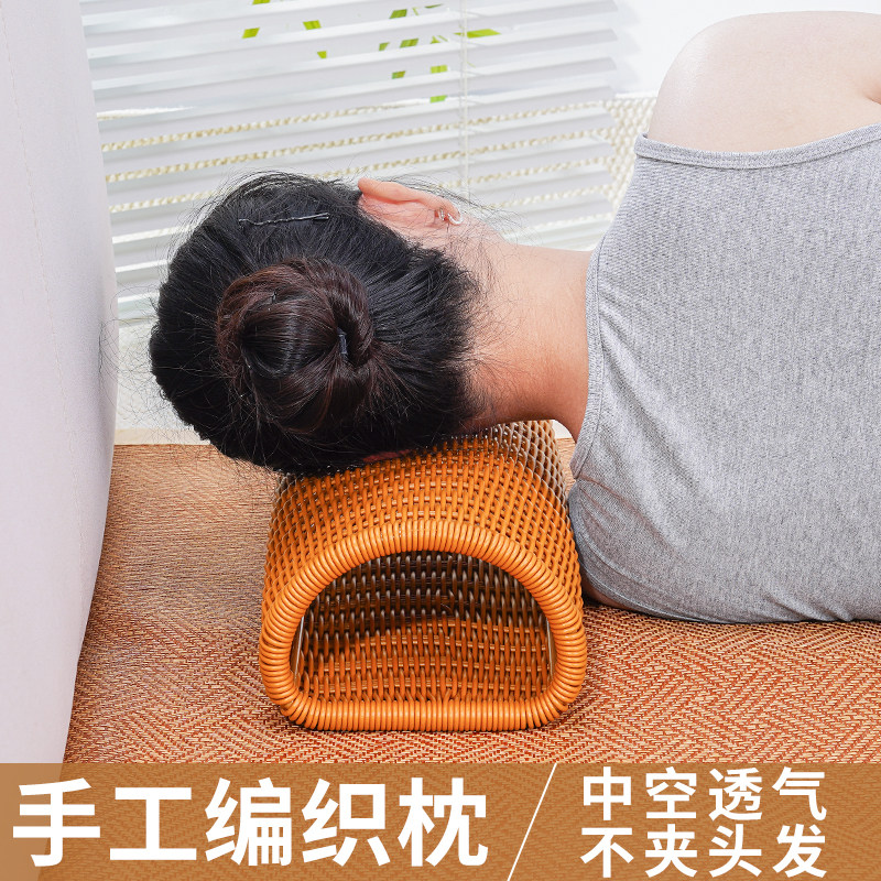 夏凉季枕头颈椎中空透气硬枕头