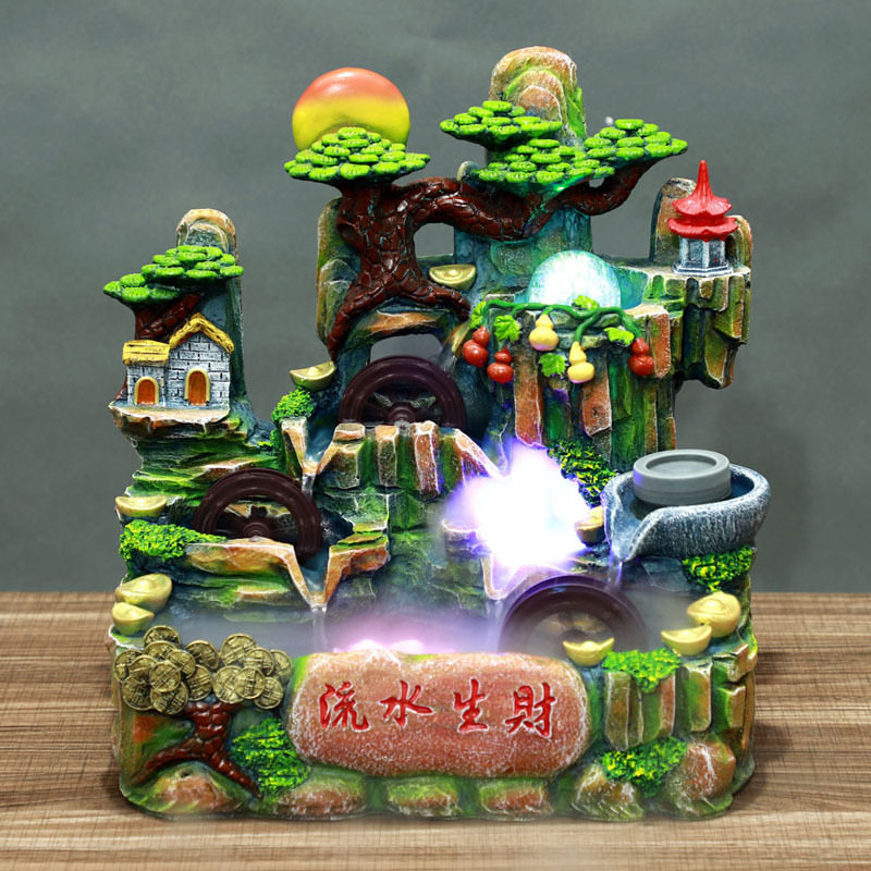 学英流水喷泉超值套餐赏自然风景