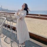新品现货2025韩版蕾丝连衣裙B121-货号2448-p135-K188，女装连衣裙，昱儿e优优