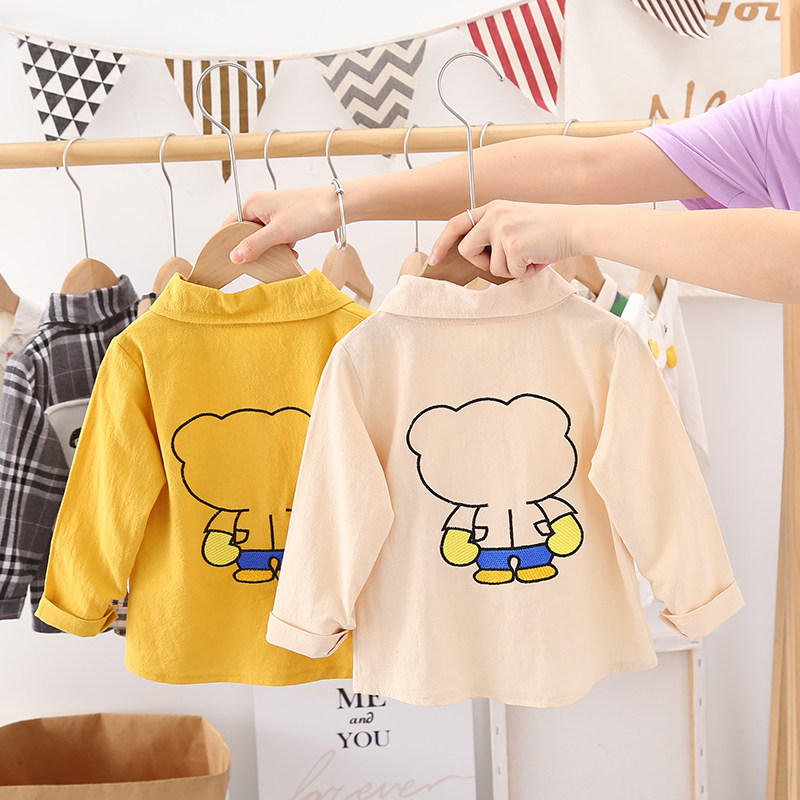 男宝宝衬衫洋气春秋装男童休闲衬衣秋季小孩衣服帅气1-2-3-4岁潮在类目 童装/婴儿装/亲子装, 衬衫中 - 来自Buy2taobao.com提供专业的淘宝代购服务