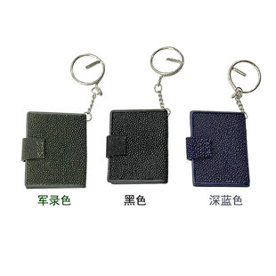 特价 泰国珍珠鱼皮迷你相片夹情侣夹专柜正品 rota真皮钱包挂价