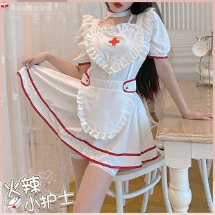 闺趣坊扮演女护士内衣角色诱惑制服性感睡衣大码