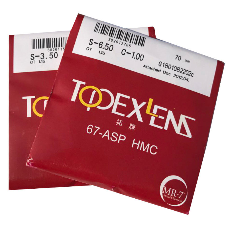 1.67 1.74超薄加硬绿膜非球防辐射防紫外线树脂眼镜片/片