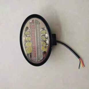 农用车配件led椭圆车灯灯照明前大灯工作灯照明灯拖拉机前照灯光