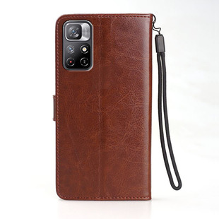 适用 小米21091116AC手机壳翻盖红米Note11 5G外壳皮夹红米NOTE115G保护套6.60英寸REDMI钢化膜noto磁扣nata?