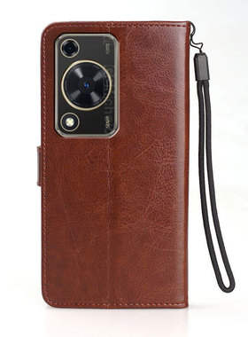 适用手机壳翻盖华为GFY-LX1保护套6.75英寸华为NOVA Y63外壳皮夹硅胶男士插卡钱包款膜全包磁扣软壳潮女