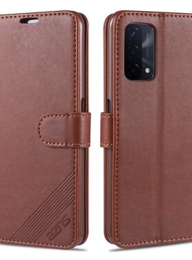 翻盖保护套适用oppoA54手机壳翻盖式oppoCPH2195皮夹A54 5G外壳6.50英寸ppor啊54全包oqqo左右开oopo高端opp0