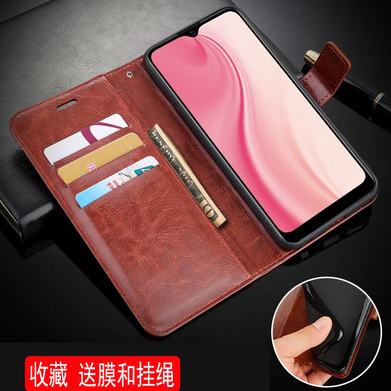 vivoY3s手机壳翻盖V1901A保护套皮夹丫3S外壳ⅤivoY3sV1901T新款v