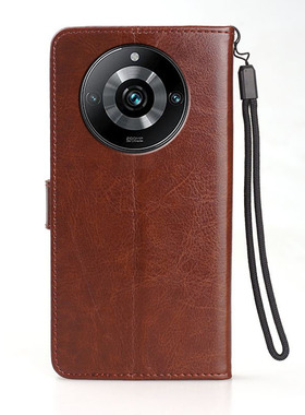 适用RMX3740手机壳皮夹REALME真我11PRO+保护套翻盖REALME11PRO+外壳6.7英寸reaime膜Raelme插卡relame钱包款