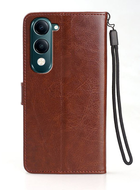 适用VIVOY04s手机壳翻盖外壳皮夹保护套6.74英寸v1vo男士v0vi硅胶viuo软壳Ⅴivo防摔vovo潮女v0iv全包ⅴⅰv0?