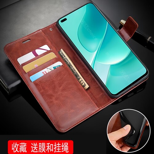 适用华为F810手机壳翻盖华为雷鸟FF1外壳6.67英寸保护套皮夹FFALCON钱包款潮女磁扣膜硅胶全包防摔软壳新款