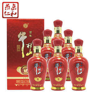 百年牛栏山 42度纯粮特酿三星 500ml*6瓶清香型白酒