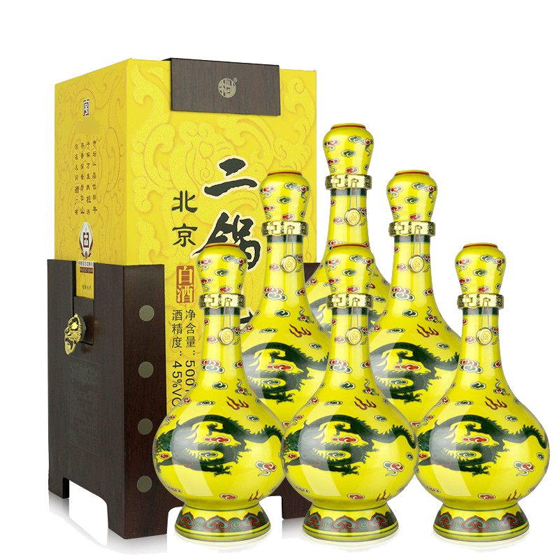 牛栏山45度经典黄龙清香型二锅头
