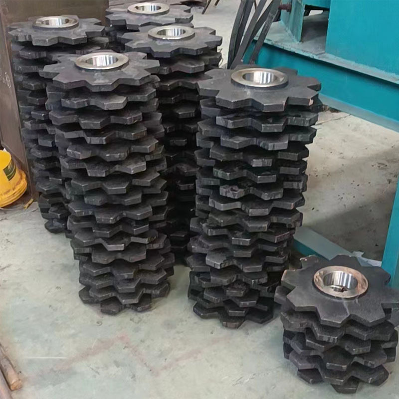 泥石分离机配件筛片 链板输送联动滚轴筛筛片