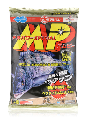 丸九黑鲷力海钓窝料饵料特殊MP3446蚕蛹麦子鱼粉引诱剂进口浮标钓