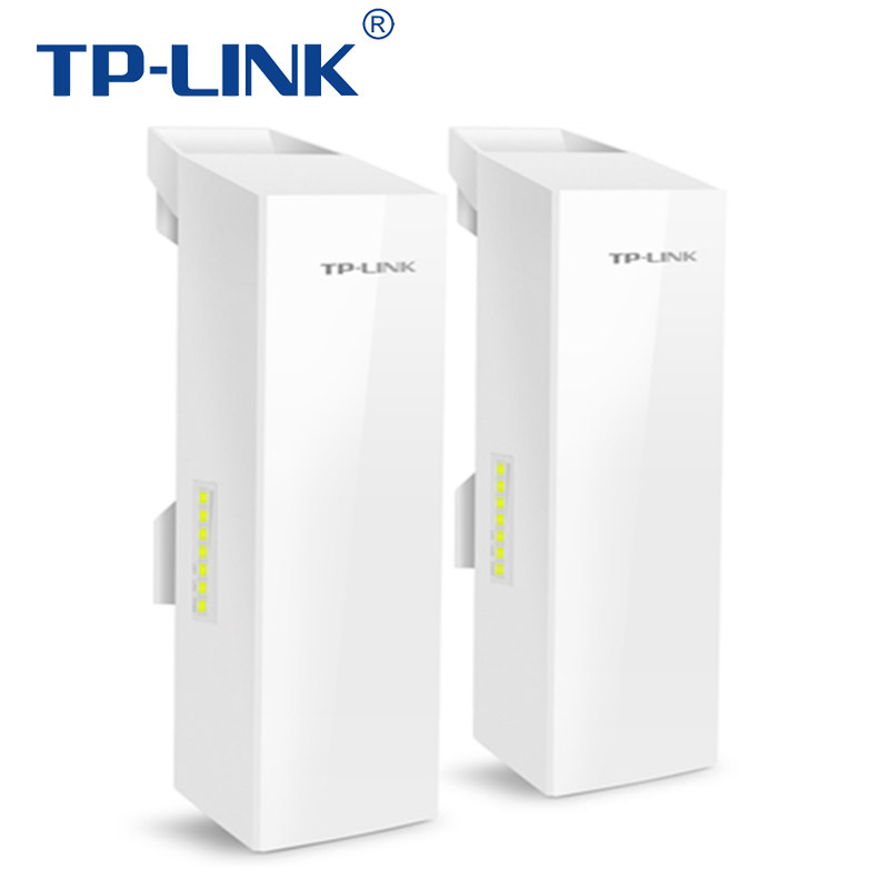 TP-LINK TL-S5G-15KM套装867M室外监控专用无线网桥一对千兆端口大功率高速5g远距离15km户外防水PoE网线供电
