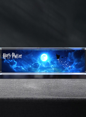 亚克力高清展示盒适用 哈利波特系列 76444 迷你对角巷微缩街景