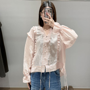 现货询价 26设计师品牌春季 新款 衬衫 拼接长袖 现货