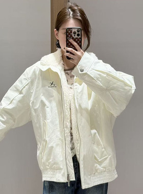 【现货】AVVENN25冬季新品设计师纯色百搭长袖棉服