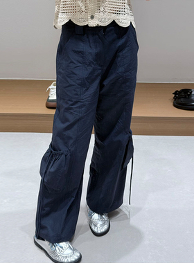 FIZZFLY | 25设计师品牌新款 25年秋季侧抽绳口袋休闲裤