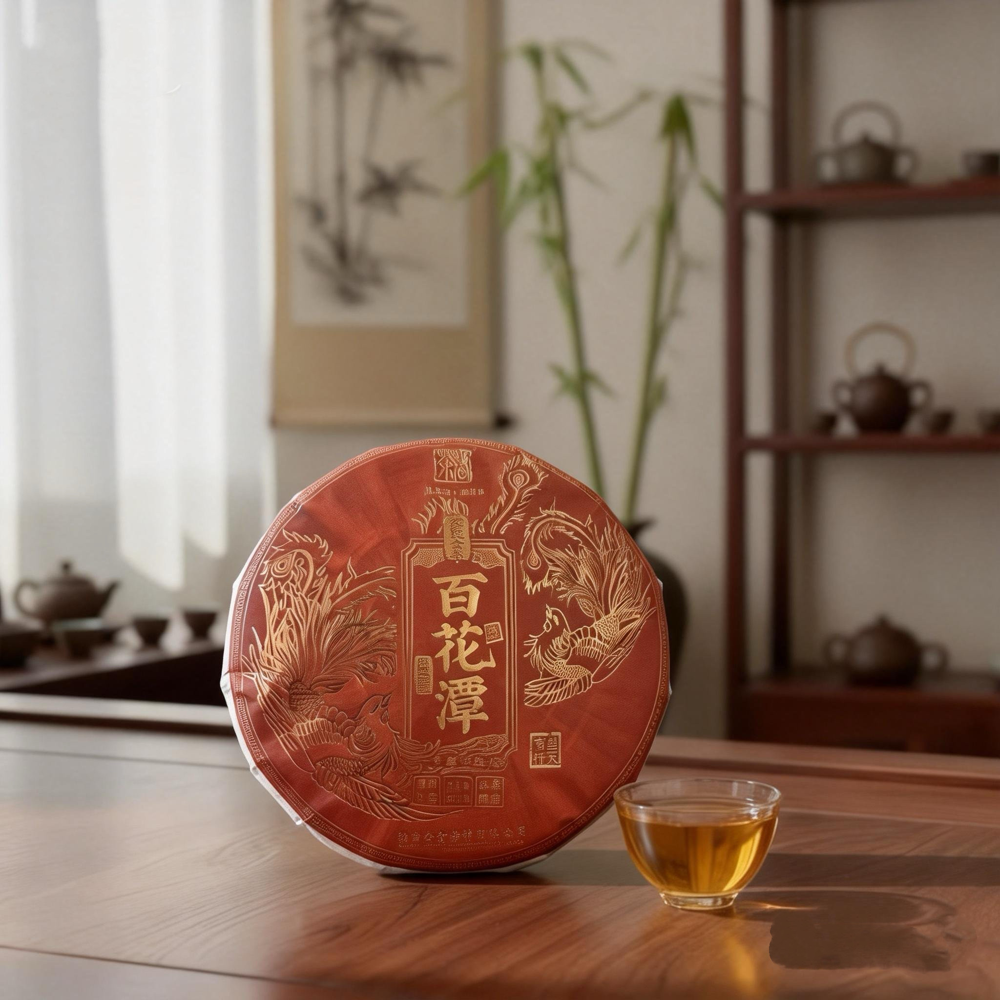 2023年玫瑰金系列百花潭高杆古树生茶 357克 普洱生茶,茶,普洱,淘宝优惠券,粉丝福利购,淘宝优惠卷