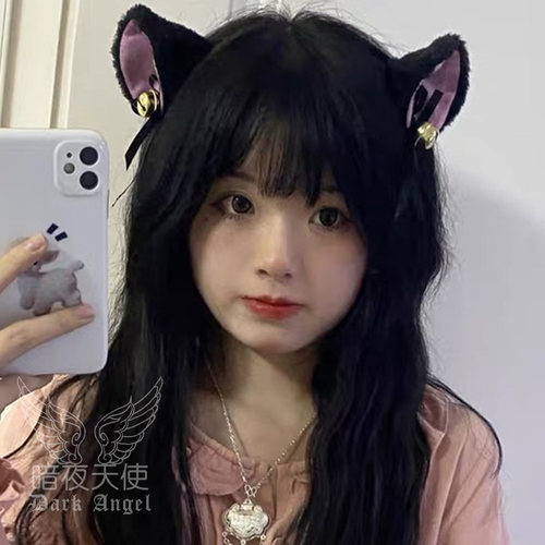 铃铛狐狸兽耳lolita手作发箍