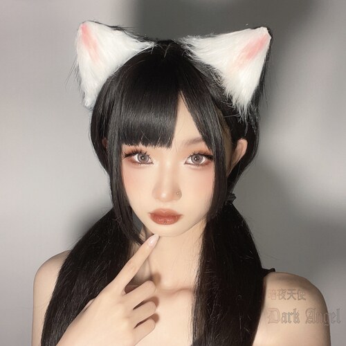 头饰发箍手作风动物女仆猫耳朵