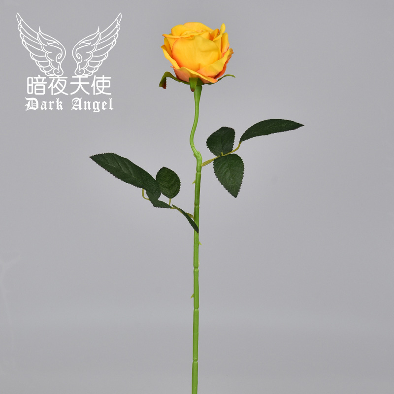 仿真单支高档拍摄道具干花束