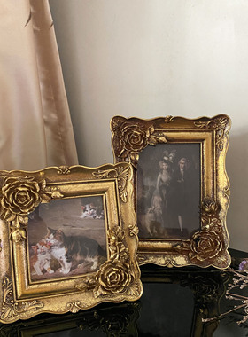 巴洛克欧式风相框油画家居装饰