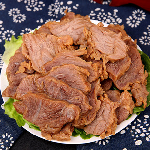 内蒙草原酱牛肉熟食低脂卤牛肉下酒菜真空装 开袋即食