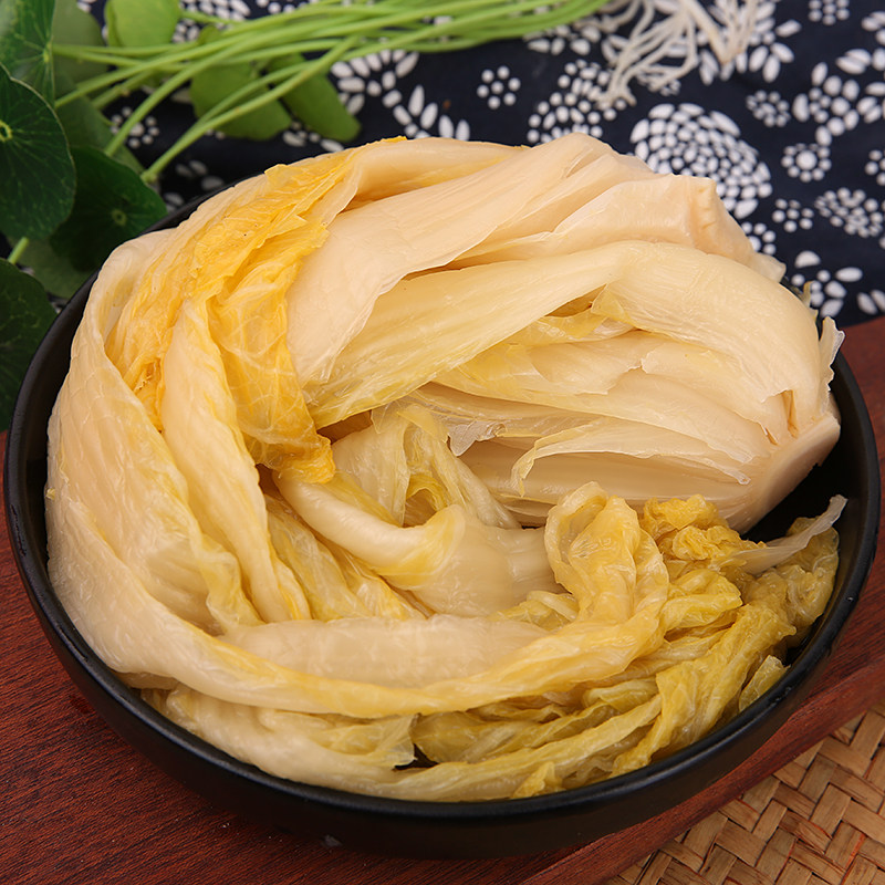 正宗内蒙酸菜500g农家特产大缸腌制 呼市本地大白菜 拍六发七包邮