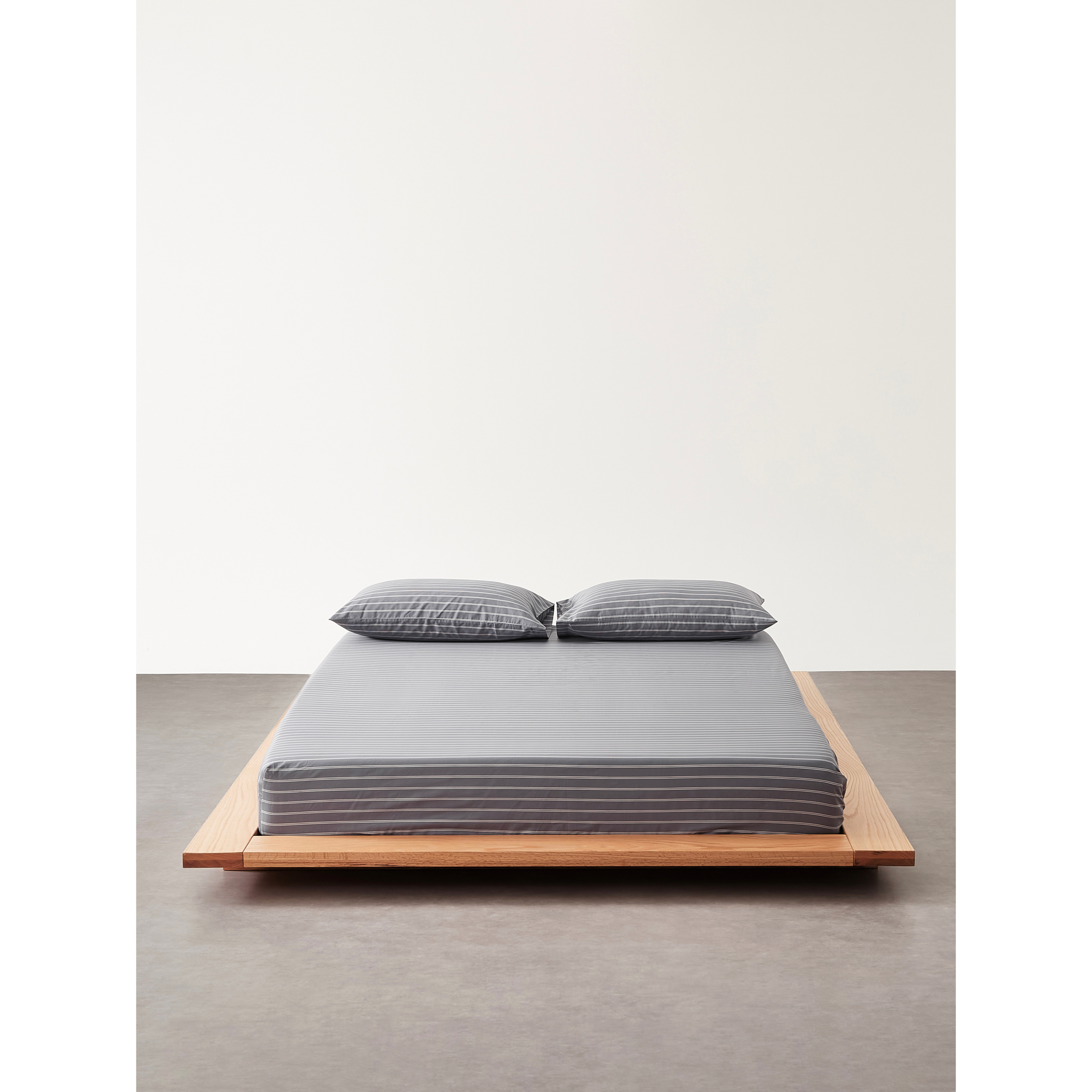 LIWOO｜60S长绒棉条纹印花床品 床笠单品