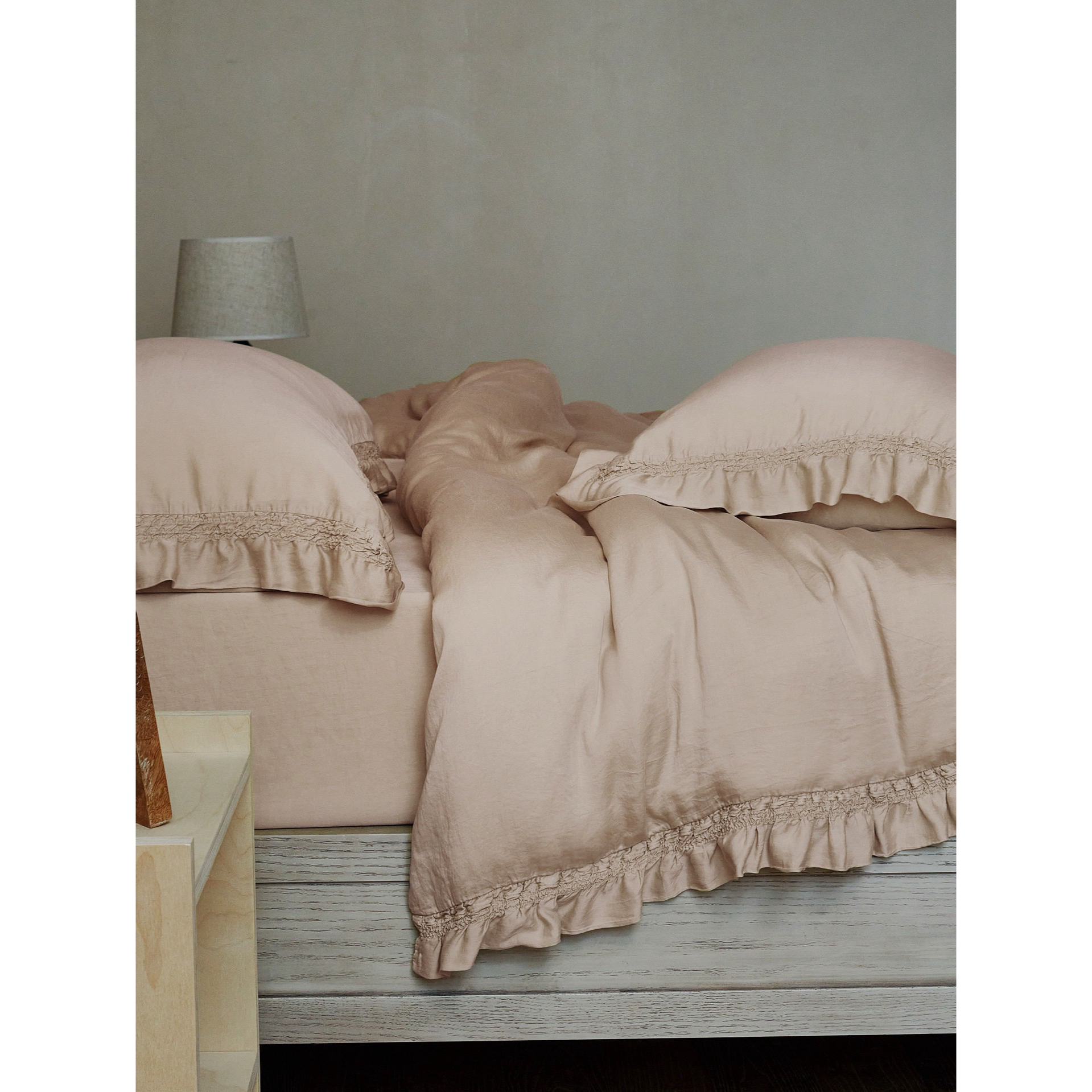 LIWOO｜60S兰精天丝纯色哑光四件套 砂洗工艺 极简轻法风床品