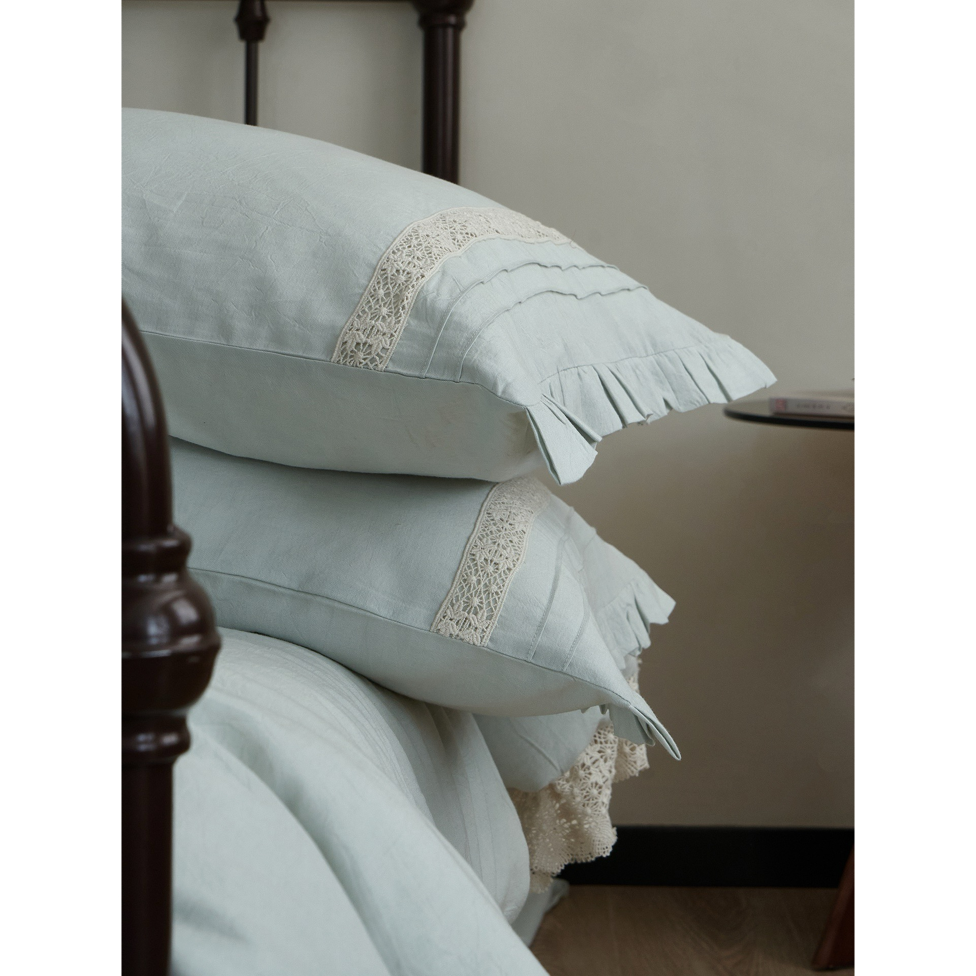 轻法式天丝亚麻四件套