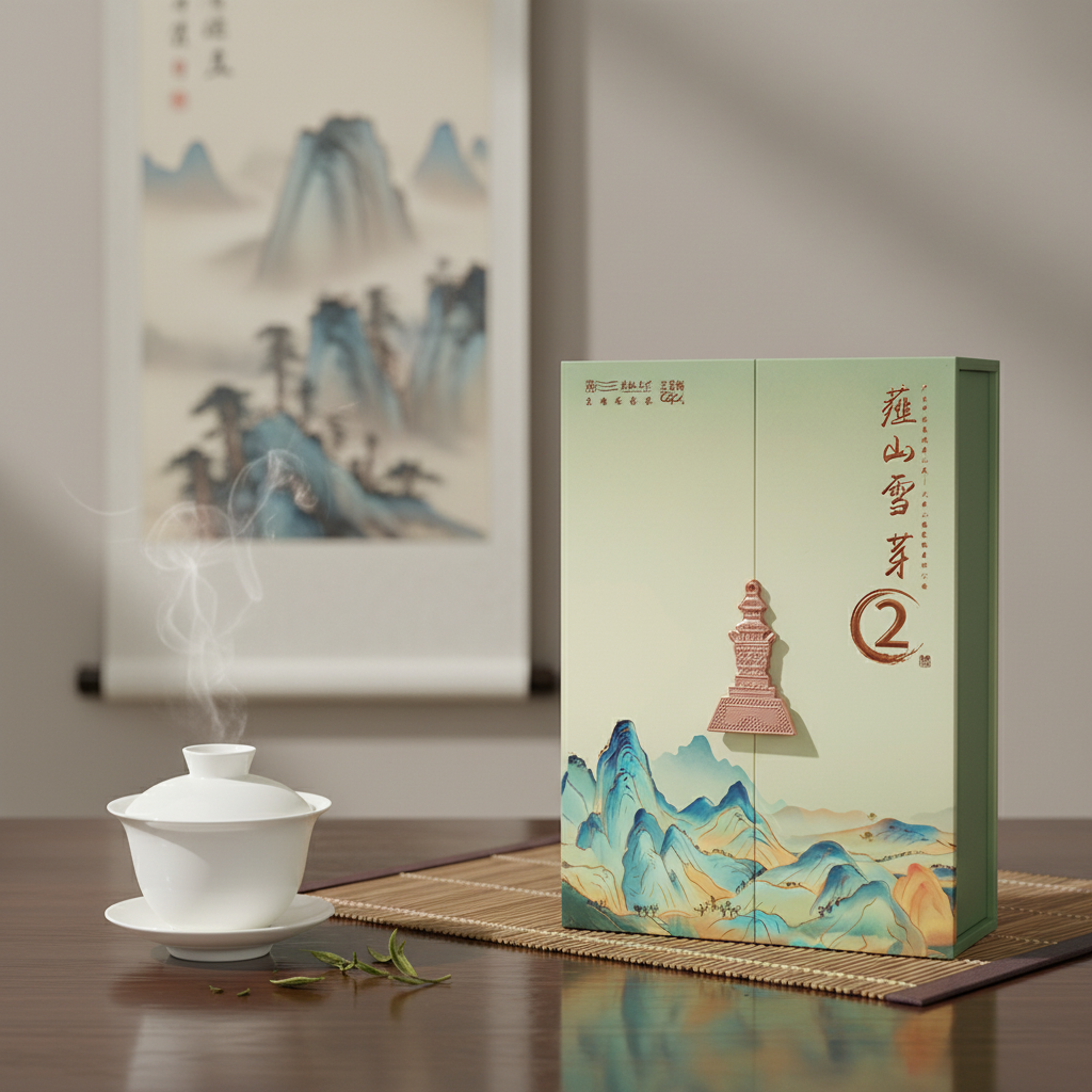 2026绿茶襄阳高香茶薤山雪芽2号120克（4g*5泡*6盒）