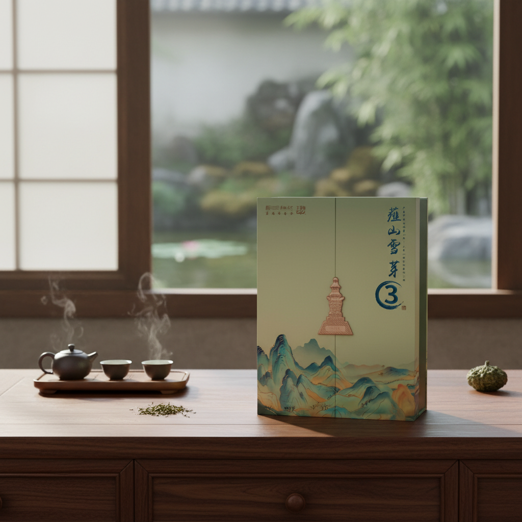 2026玉皇剑有机绿茶薤山雪芽3号120克（4g*5泡*6盒）