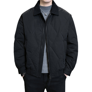 2025冬男微宽松磨砂面料标90方领羽绒服A230-1001-P238(控338)图片
