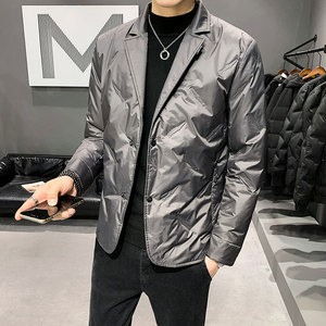2025冬标90%轻薄男西装羽绒服外套A230-Y23-P205（控299）图片