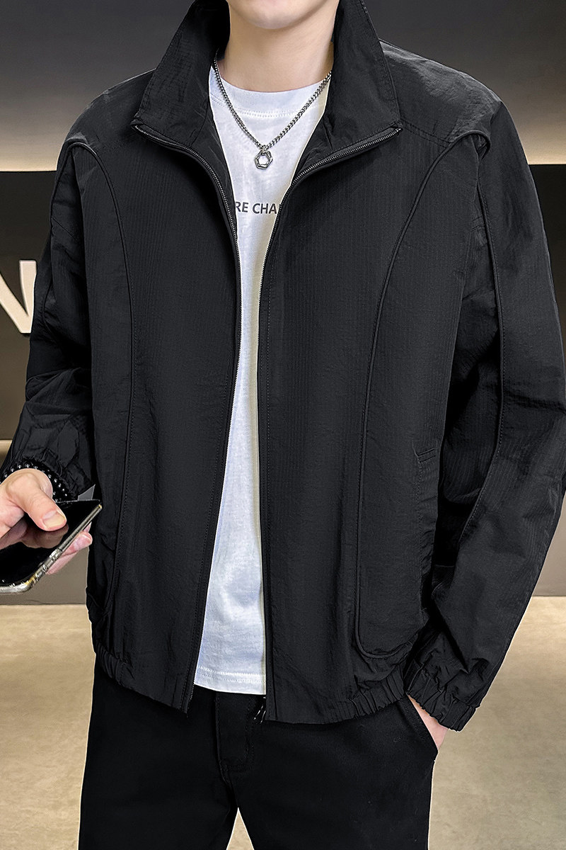 2025年秋季男新款立领宽松结构式夹克外套A230-8867-P145(控188),男装夹克,电商A230