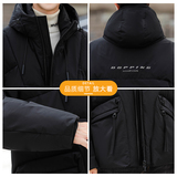 2025冬男款标90%工装微阔羽绒服外套A230-222-338（控450），男装羽绒服，电商A230
