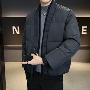 2025年冬男微阔标90针织拼接西装羽绒服A230-95718-P268(控368)图片