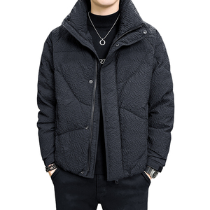 2025冬男款立领裁剪立体面料标90羽绒服A230-2388-P380(控480)图片
