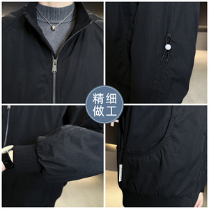 2025年冬男微宽松针织领标90夹克羽绒服A230-95707-P220(控320)图片